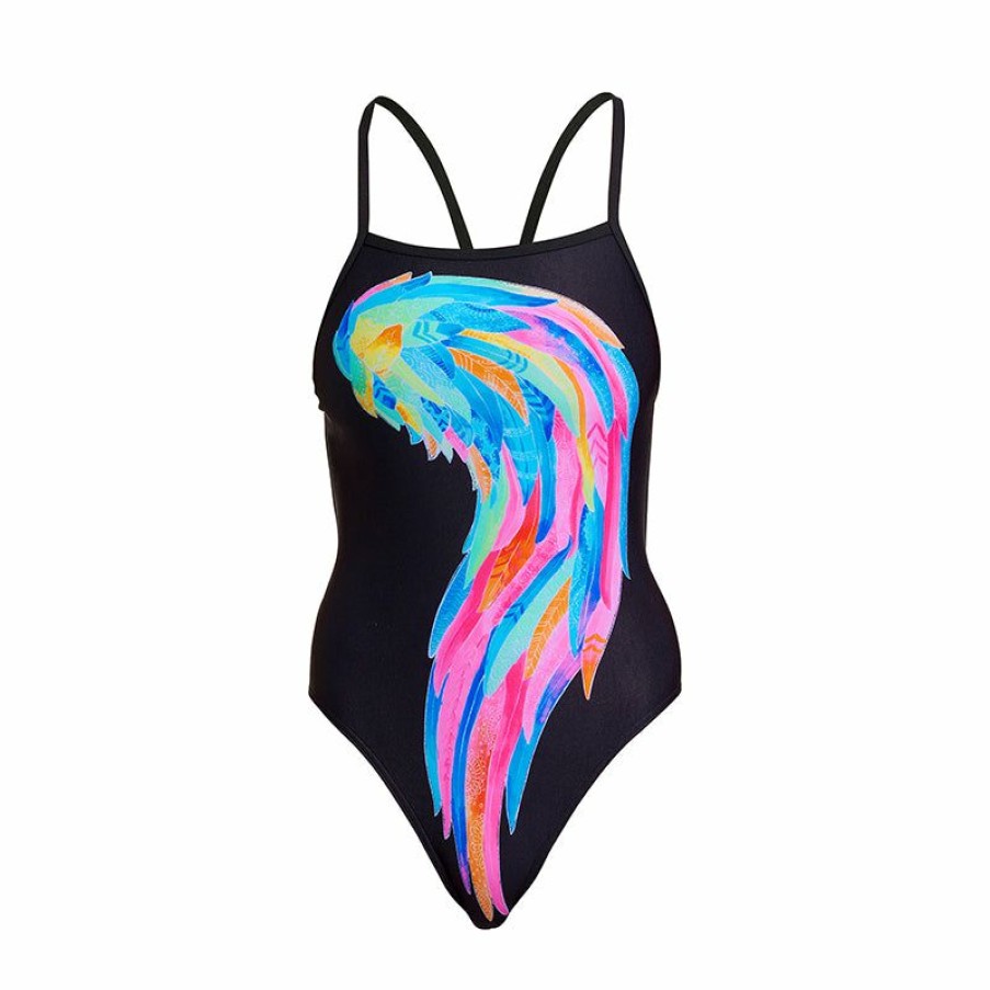 Womens * | Best Sellers Funkita Icarus Ink Ladies Single Strength One Piece