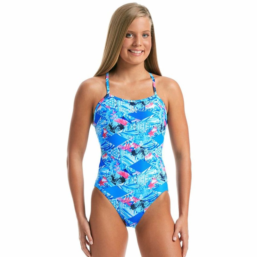 Womens * | Excellent Quality Amanzi Island Breeze Ladies One Piece Swimsuit