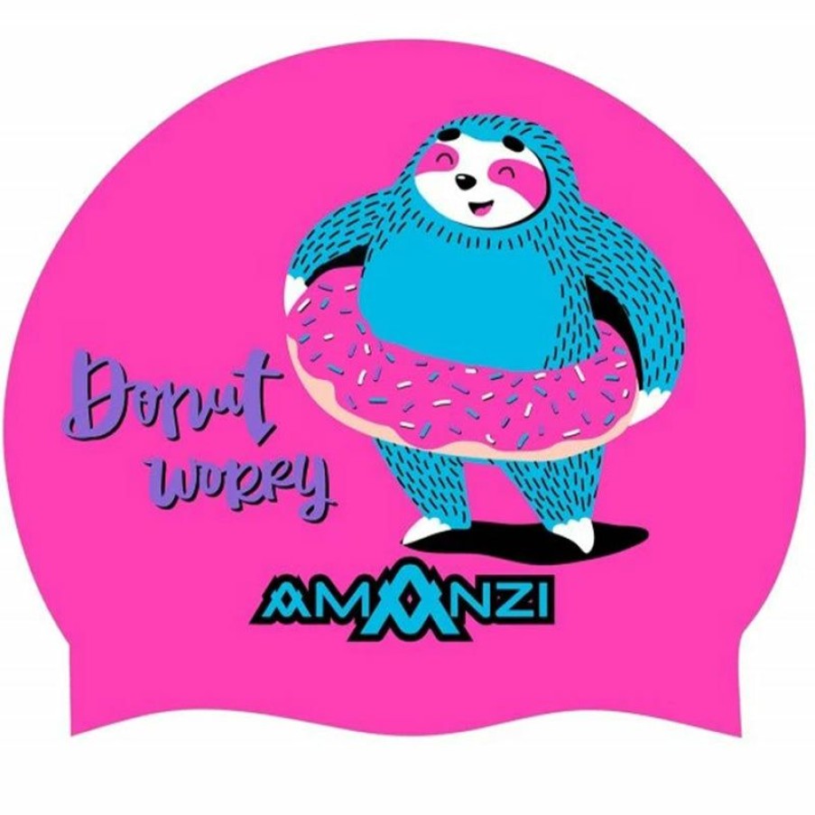 Accessories * | Online Store Amanzi Donut Worry Swim Hat