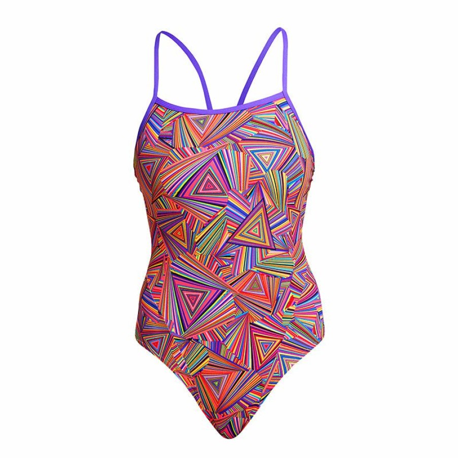 Womens * | Best Sellers Funkita Trihard Ladies Single Strap One Piece