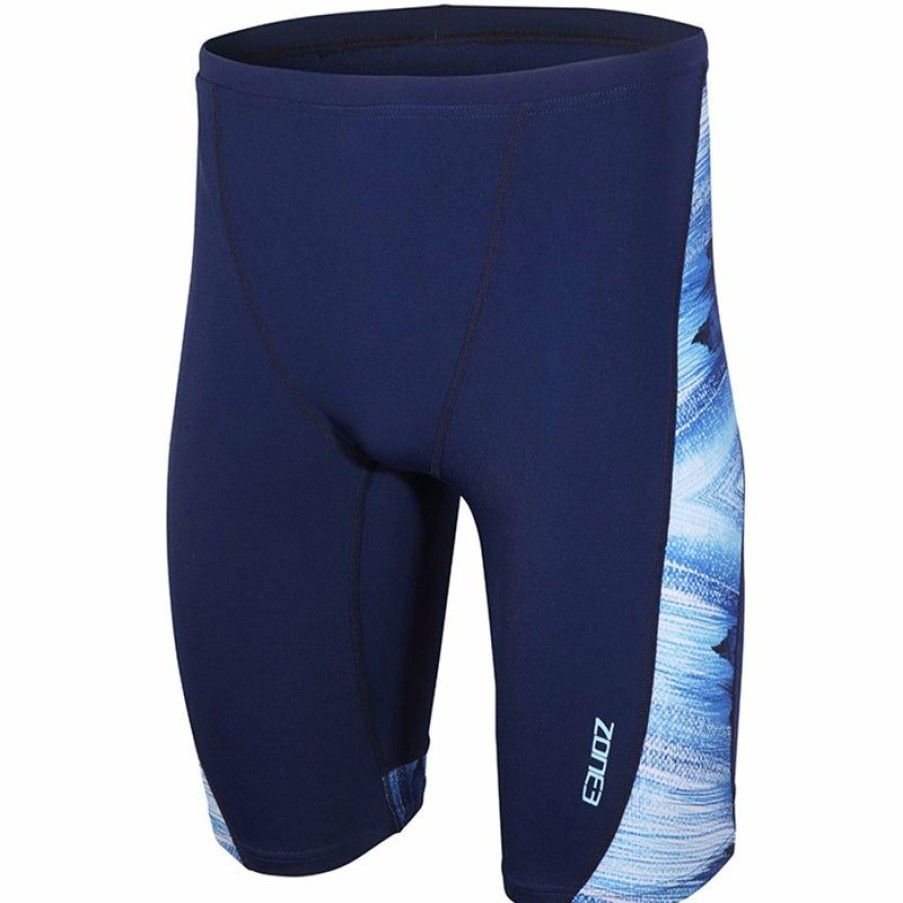 Mens * | Free Delivery Zone3 Cosmic 3.0 Mens Jammers (Navy Blue/White)