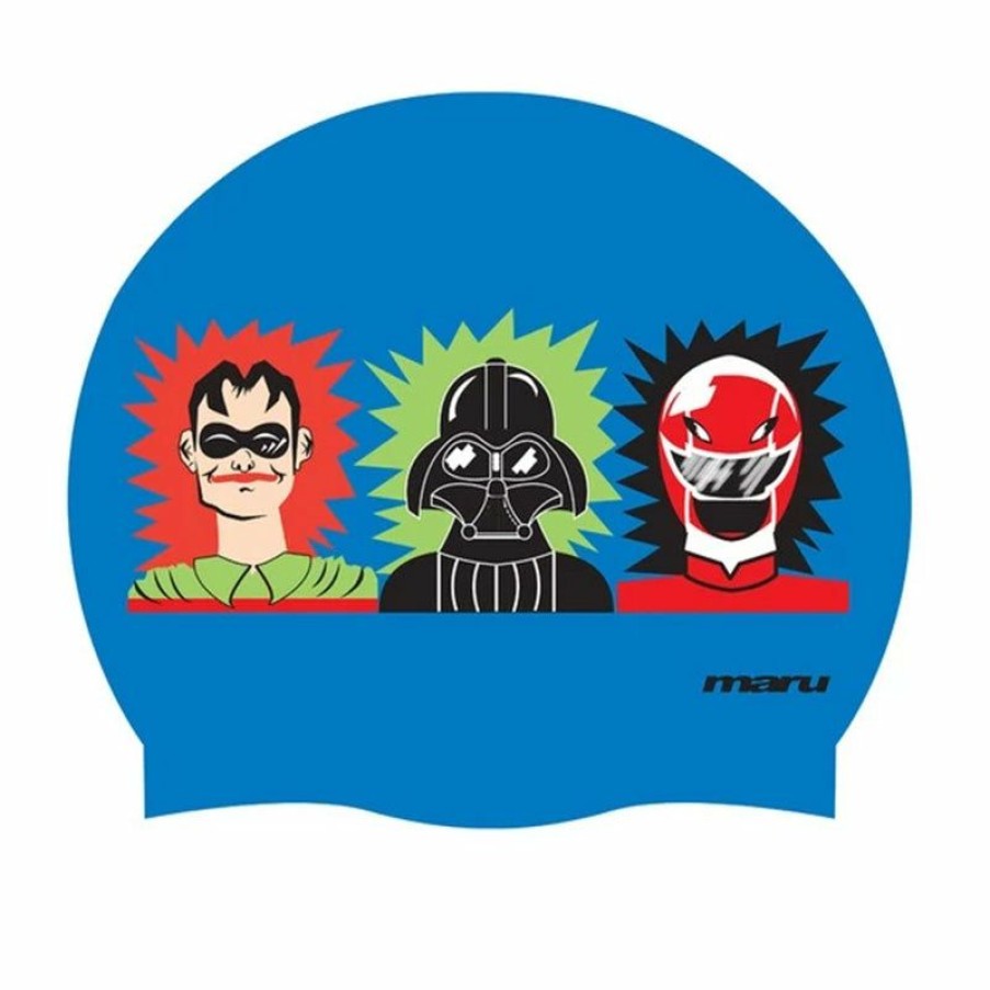 Accessories * | Tendy Style Maru Super Hero Swim Hat