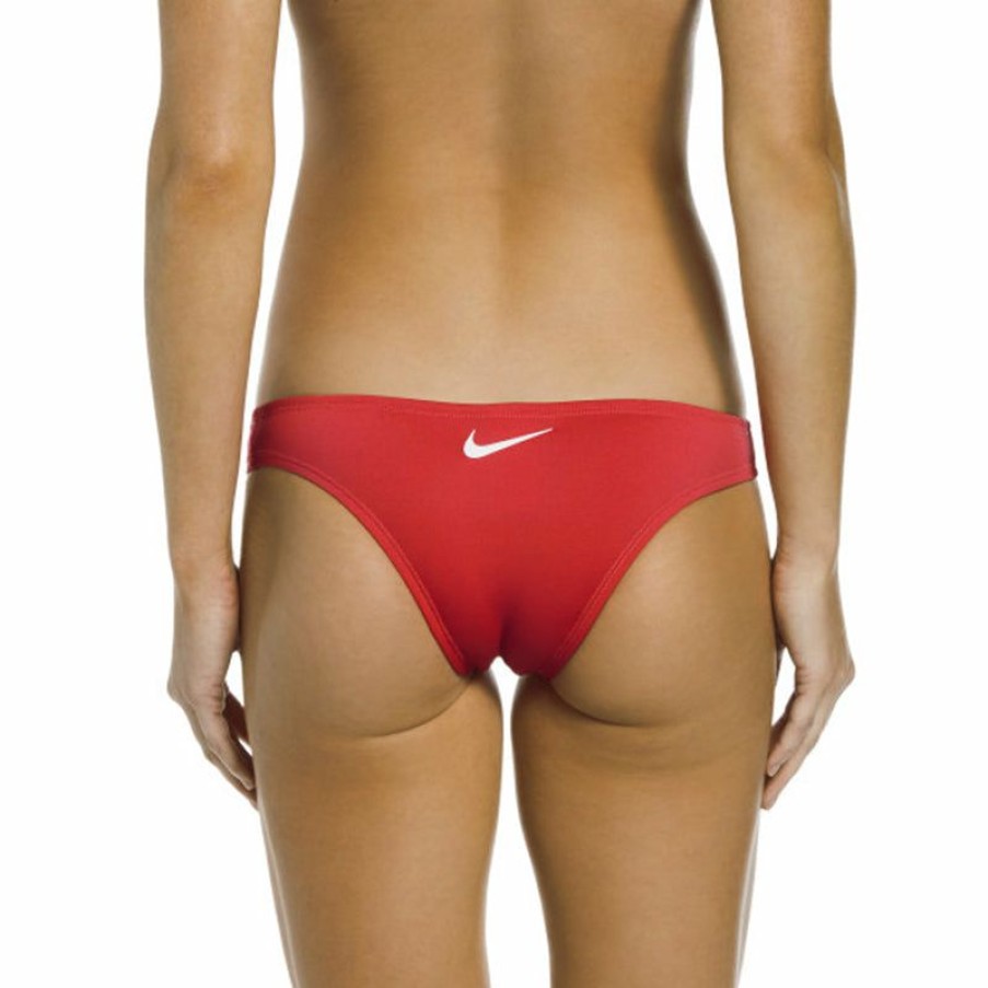 Womens * | Excellent Nike Women'S Essential Cheeky Bottom (University Red)