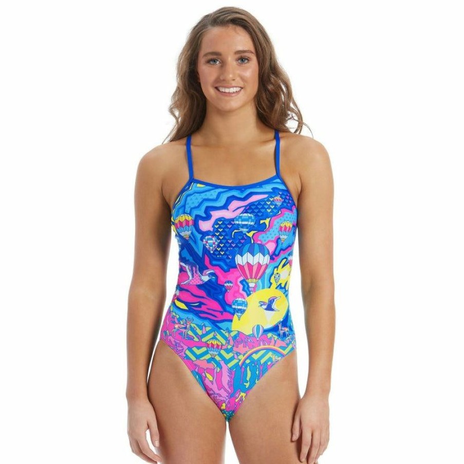 Womens * | New Amanzi Fly Away Ladies One Piece Swimsuit