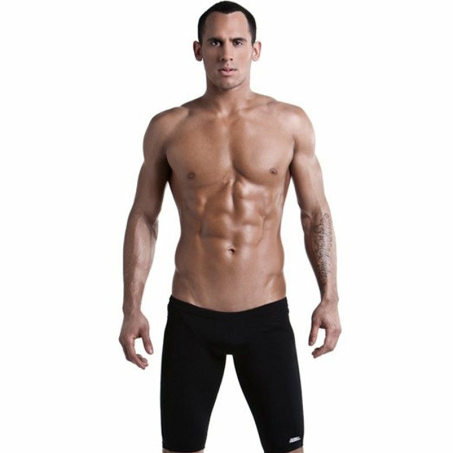 Mens * | Premium Funky Trunks Still Black Mens Training Jammer