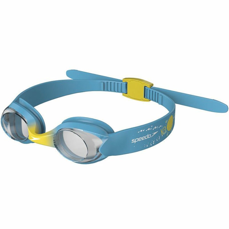 Accessories * | Best-Selling Speedo Infant Illusion Goggle Blue