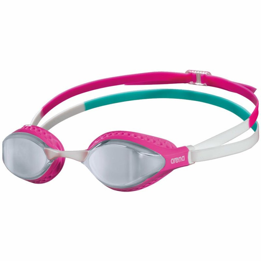 Accessories * | Free Delivery Arena Air Speed Mirror Goggle Silver/Pink/Multi C105