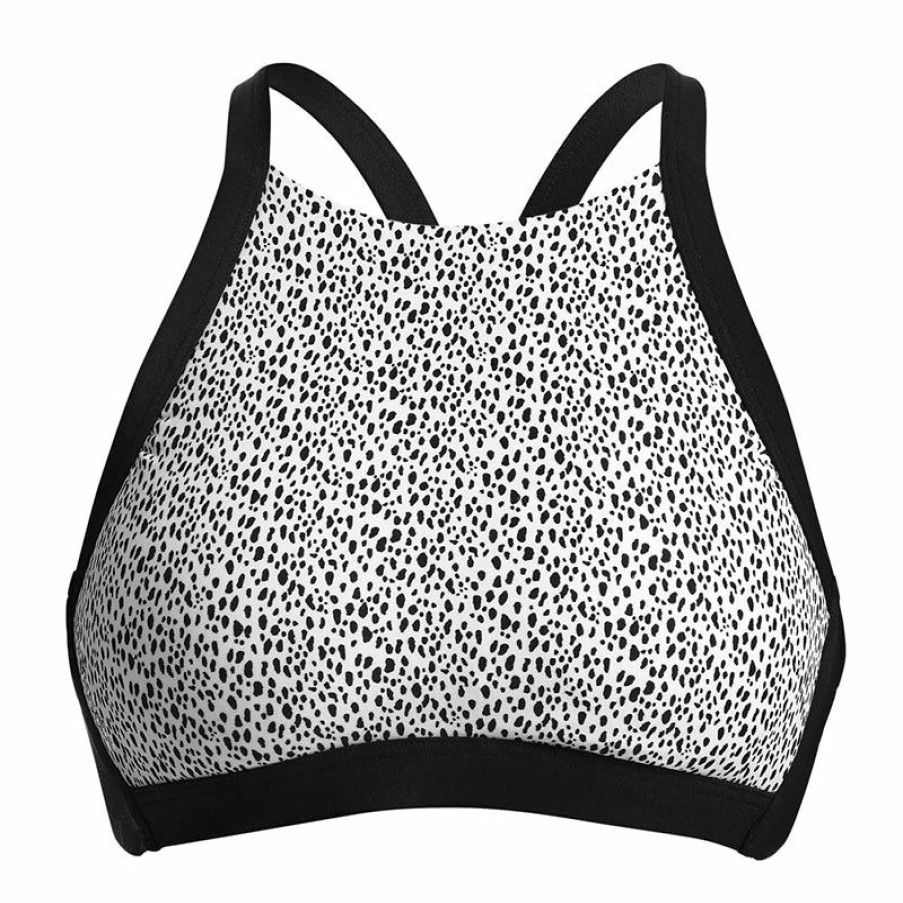 Womens * | Bestsellers Funkita Speckled Ladies Hi Light Swim Top