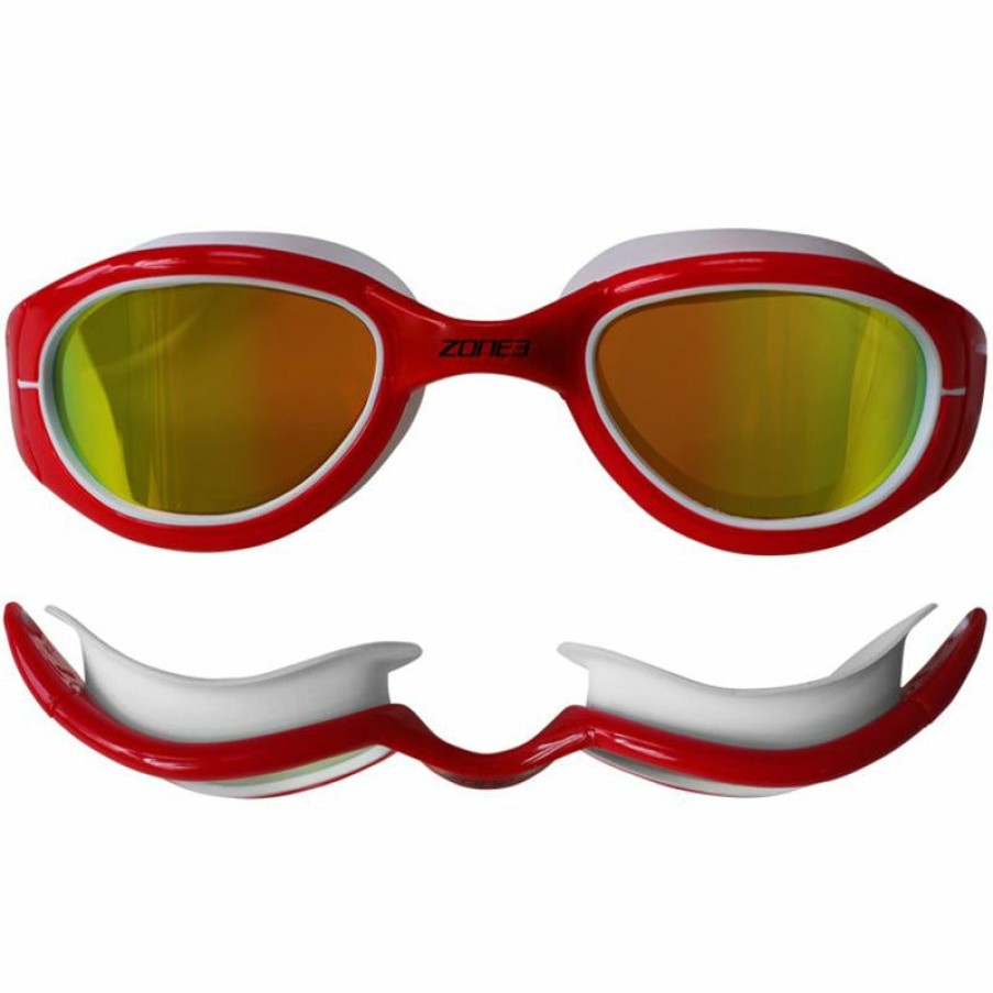 Accessories * | Large Choice Zone3 Attack Polarised Goggle Red/White