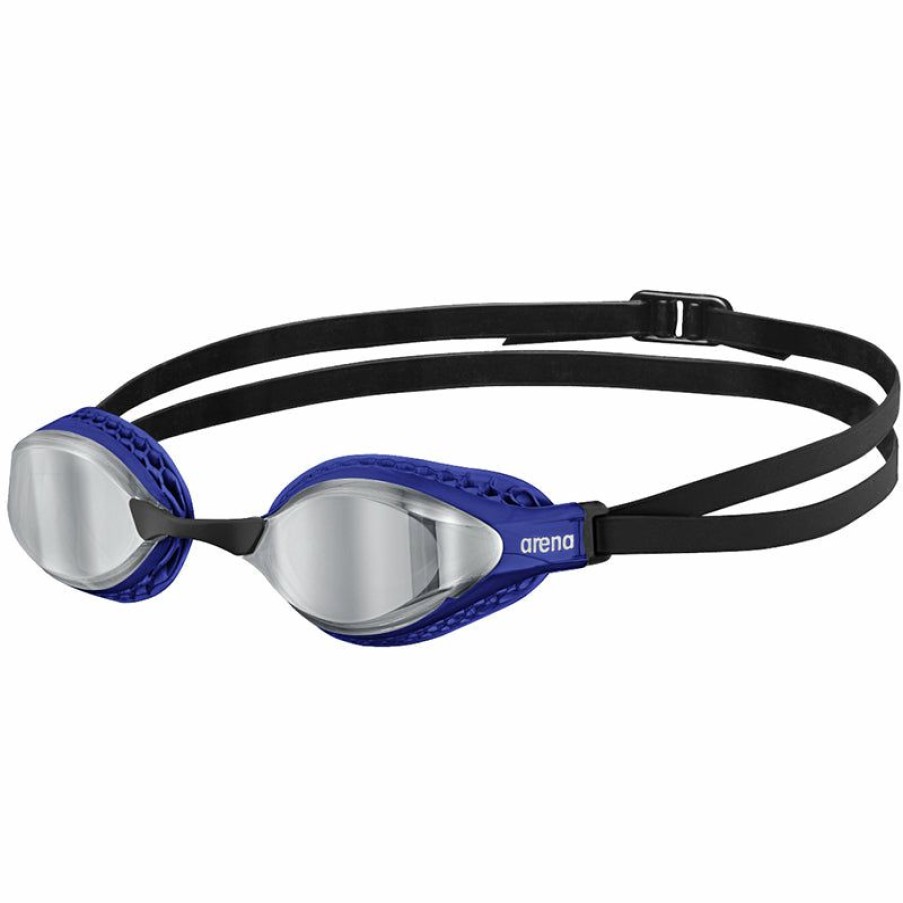 Accessories * | Online Store Arena Air Speed Mirror Goggle Silver/Blue