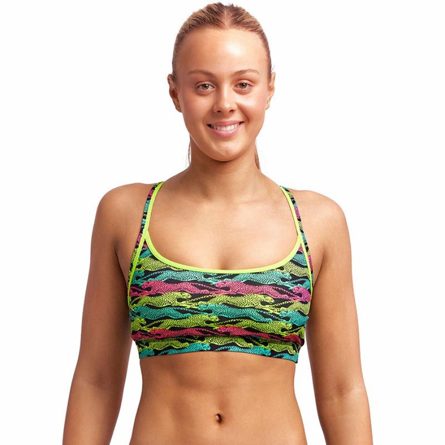 Womens * | Best-Selling Funkita Speed Cheat Ladies Eco Sports Top