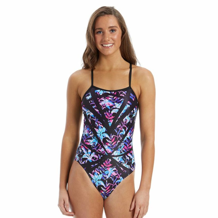 Womens * | Large Choice Amanzi Mystique Meadow Ladies One Piece Swimsuit