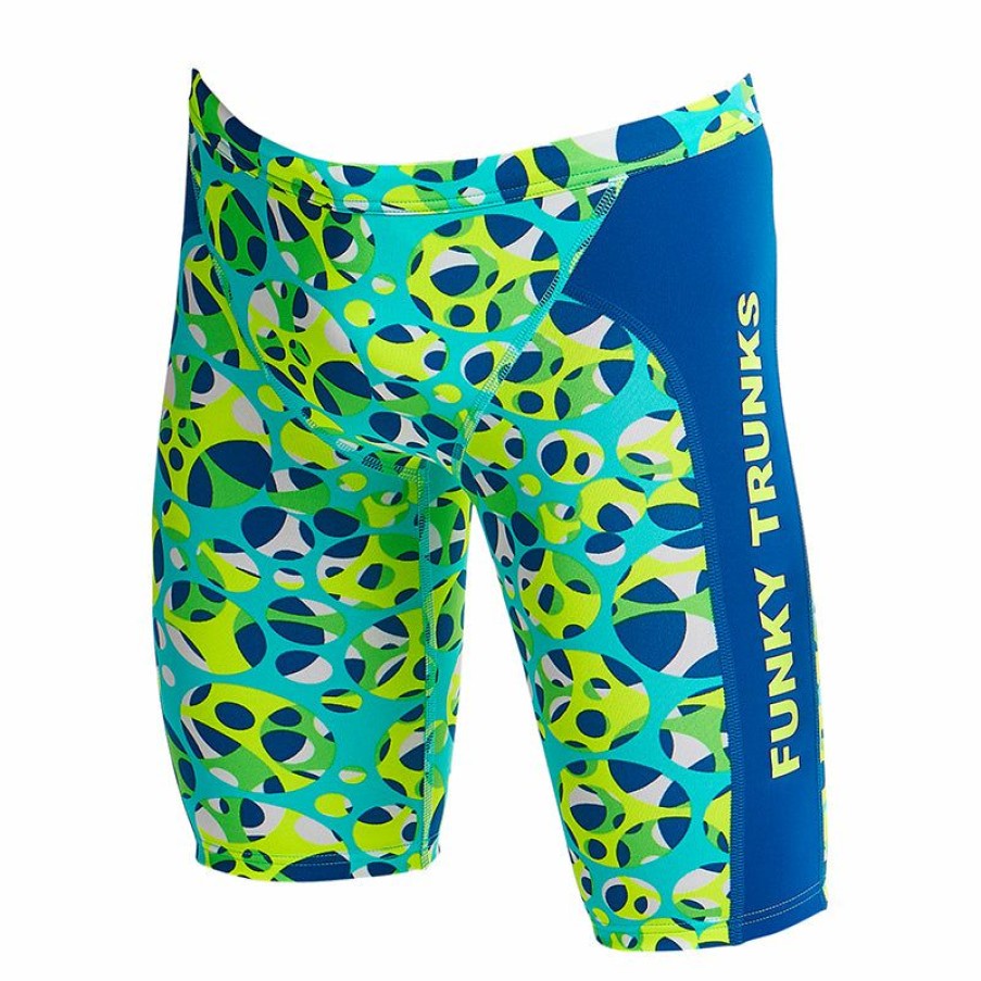 Kids * | Discount Store Funky Trunks Stem Sell Boys Training Jammers