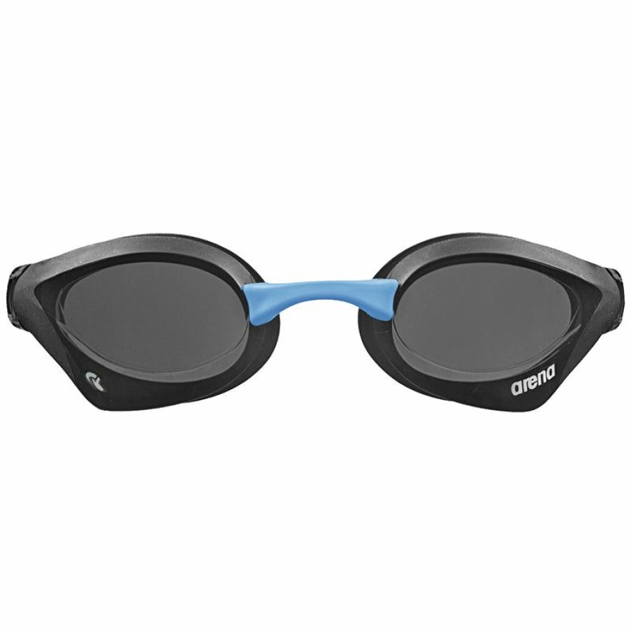 Accessories * | Reliable Quality Arena Cobra Core Swipe Goggle Smoke/Black/Blue