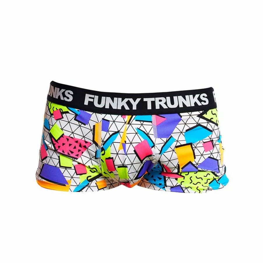 Mens * | Excellent Quality Funky Trunks Jumbled Up Mens Underwear Trunks