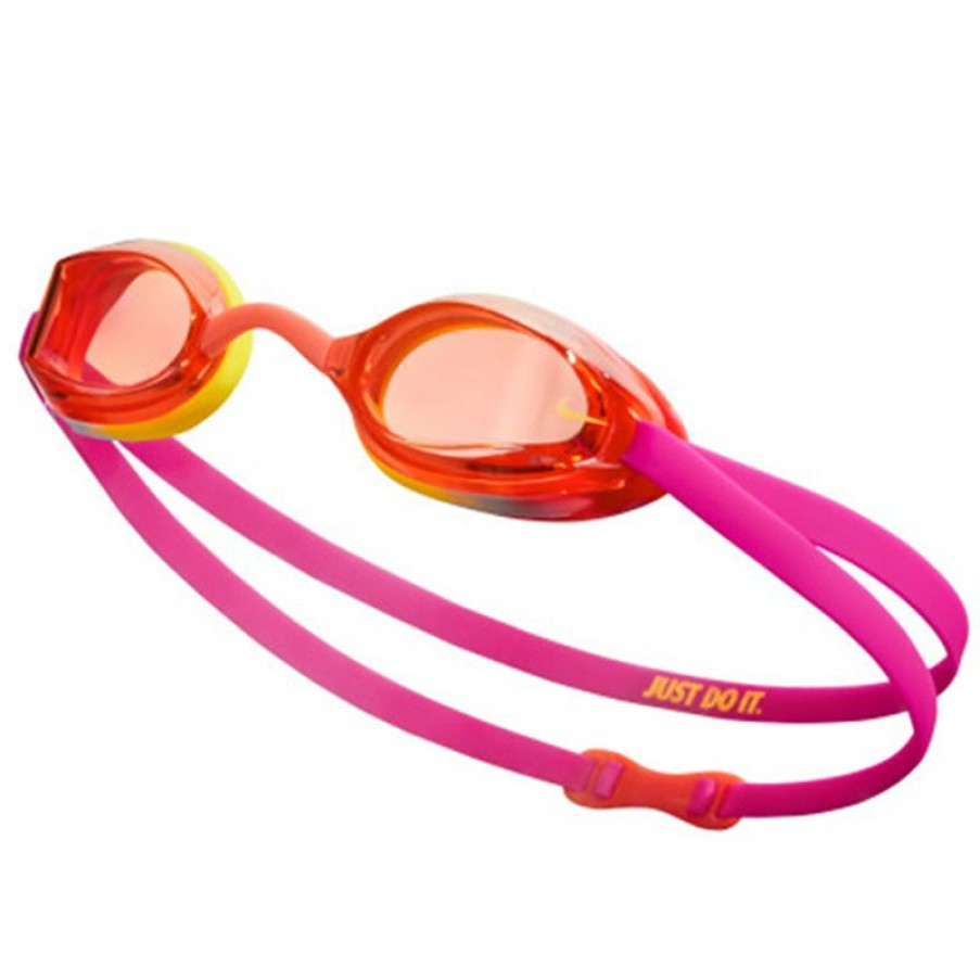 Accessories * | Reliable Quality Nike Unisex Youth Legacy Performance Goggle Light Orange