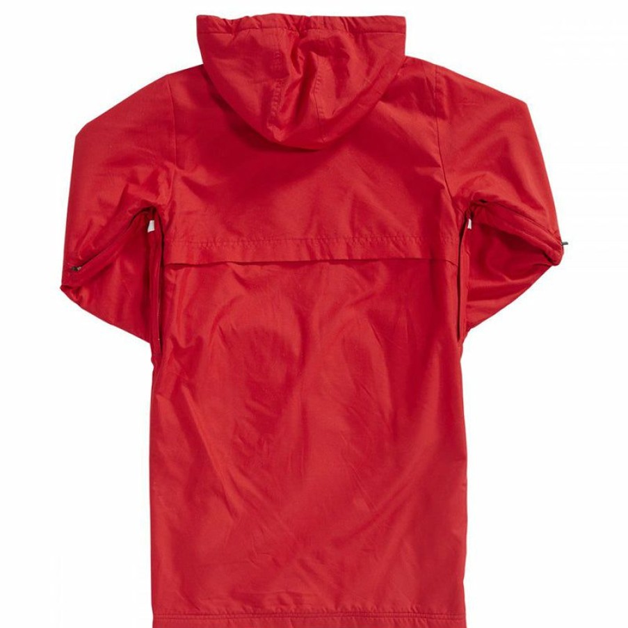 Open Water * | Outlet Sale Tyr Alliance Podium Youth Team Parka (Red)