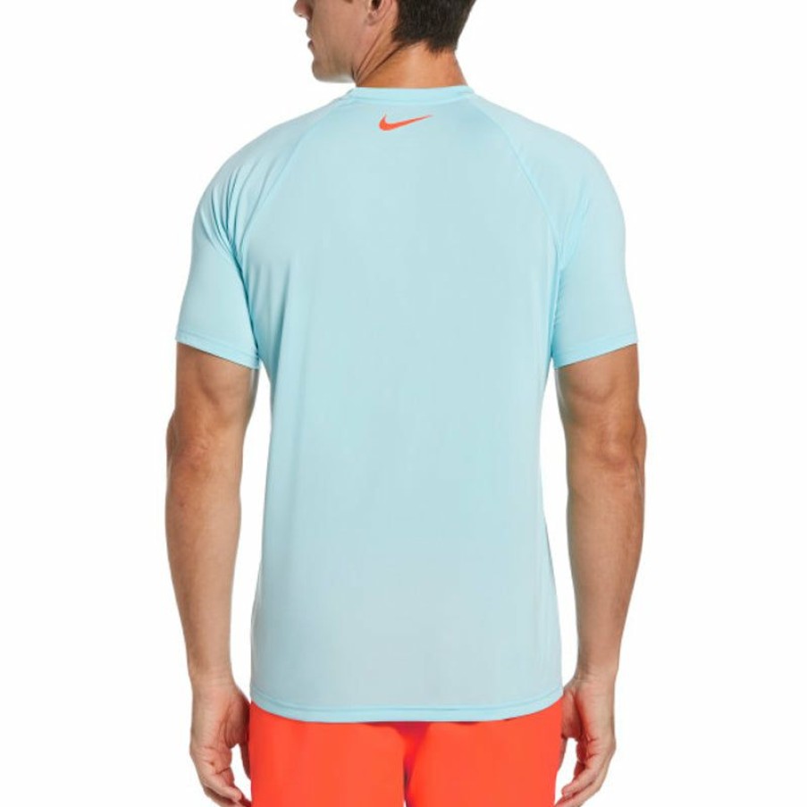 Mens * | Tendy Style Nike Electric Swoosh Short Sleeve Hydroguard (Copa)