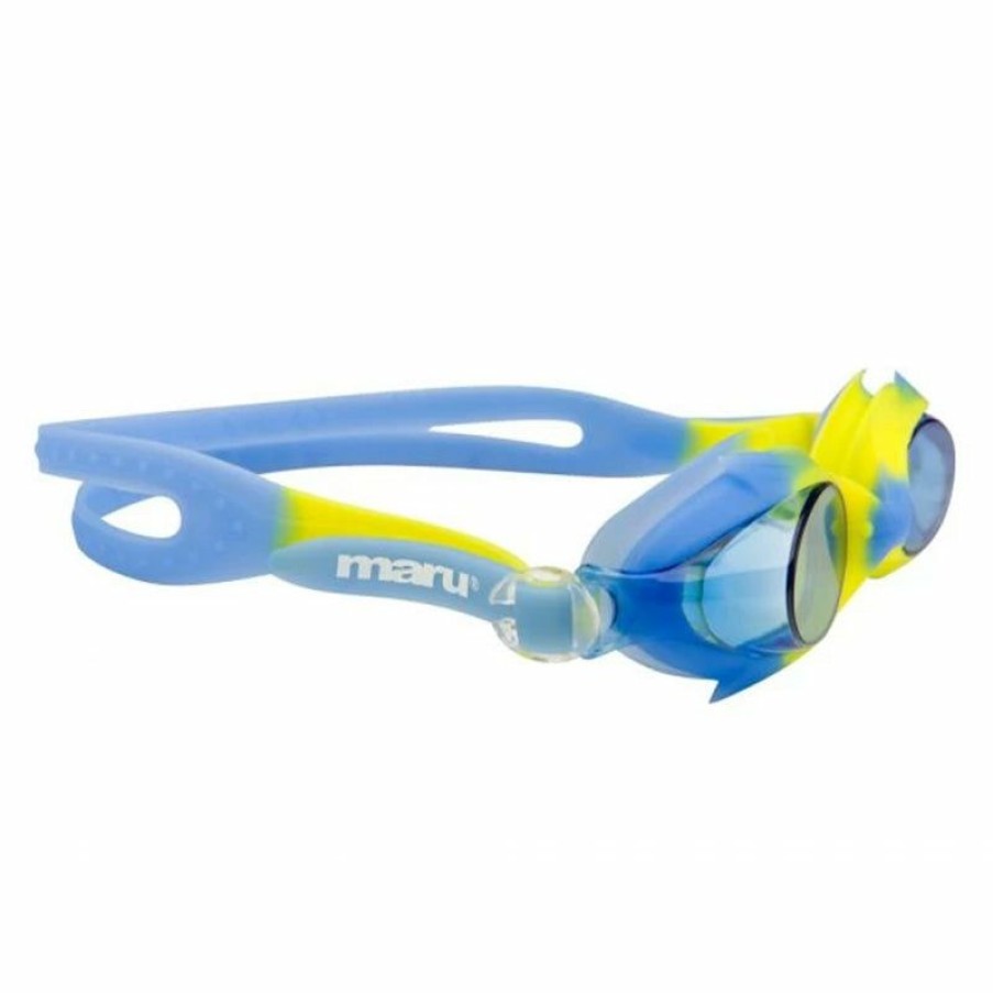 Accessories * | Best-Selling Maru Dolphin Anti Fog Goggle Blue/Yellow